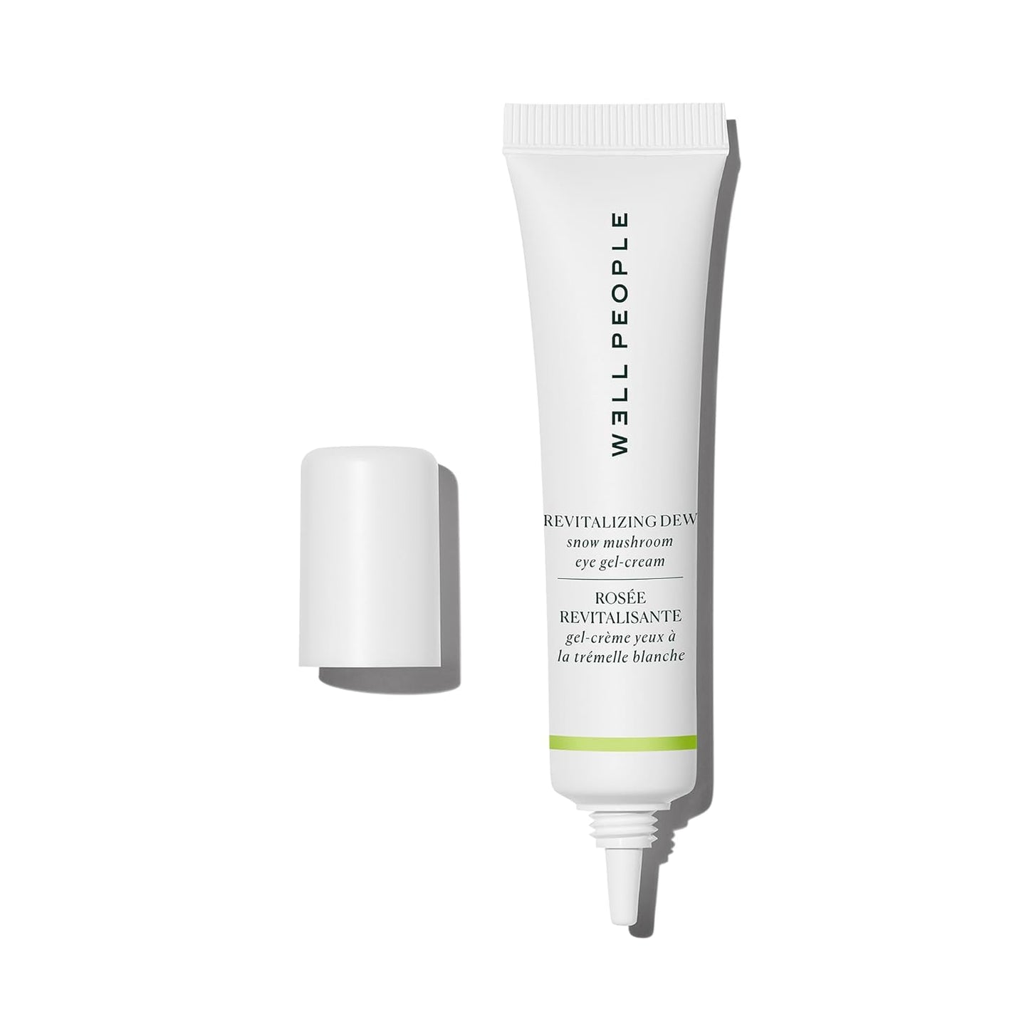 Well People Revitalizing Dew Snow Mushroom Eye Gel-Cream, Gel-based Eye Cream For Moisturizing Undereyes, Targets Fine Lines, Vegan & Cruelty-free