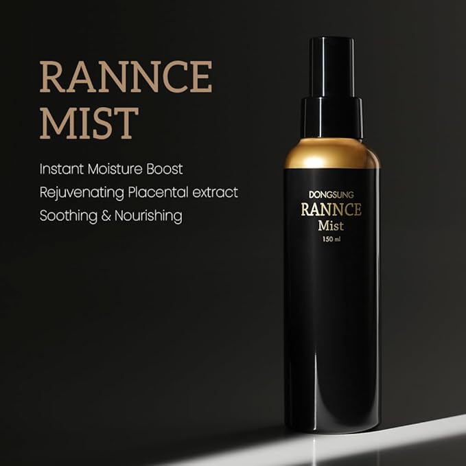 RANNCE Facial Mist, Face Mist with Okra Fruit Extract and Abelmoschus Manihot Flower Extract, Hydrates and Nourishes Skin, Day Care (Rannce, 5.07 fl oz)