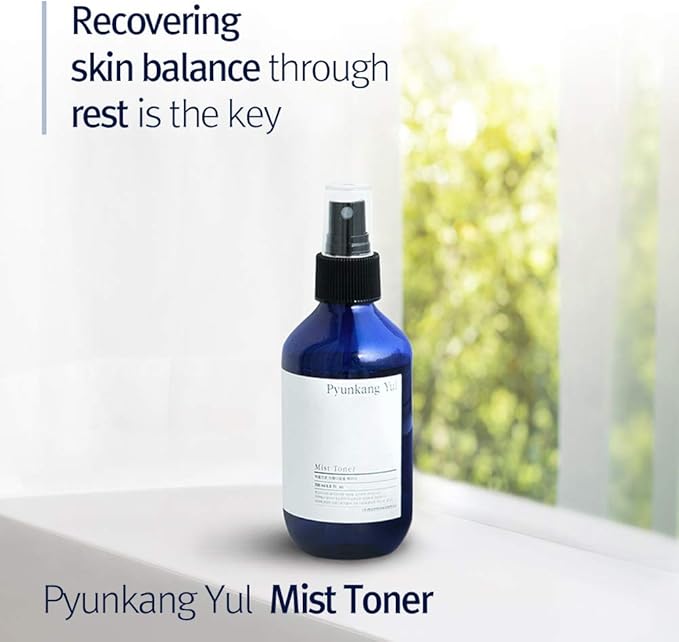 Pyunkang Yul Facial Mist Toner 6.8 Fl. Oz - Face Moisturizer Skin Care Korean Spray Toner for Oily and Combination Skin Types - Astringent for Face Certified as a Zero-Irritation - Watery Texture