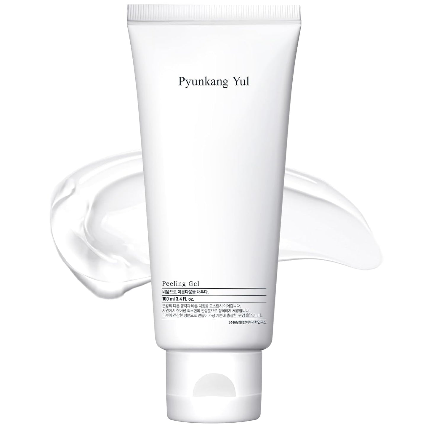 Pyunkang Yul PKY Peeling Gel with Immediate Visible Effect, Mild and Smooth Face Scrub with Papaya and AHA, Zero-Irritation, Korean Skincare (3.4 Fl.Oz, 100ml)