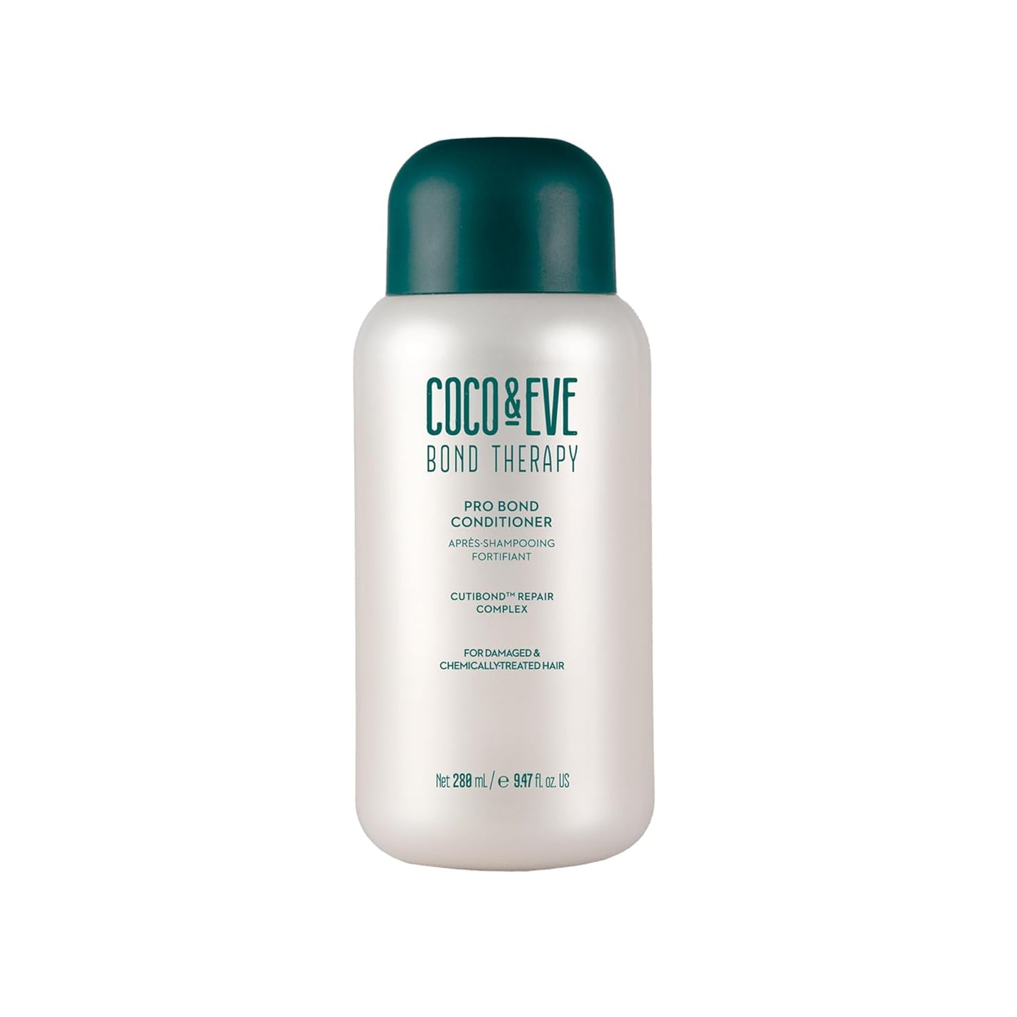 Coco & Eve Bond Therapy Pro Bond Conditioner. Strengthens and Repairs Hair Bonds with Less Breakage. Hydrating, Nourishing Conditioner for Damaged, Chemically Treated Hair. (9.47 fl oz)