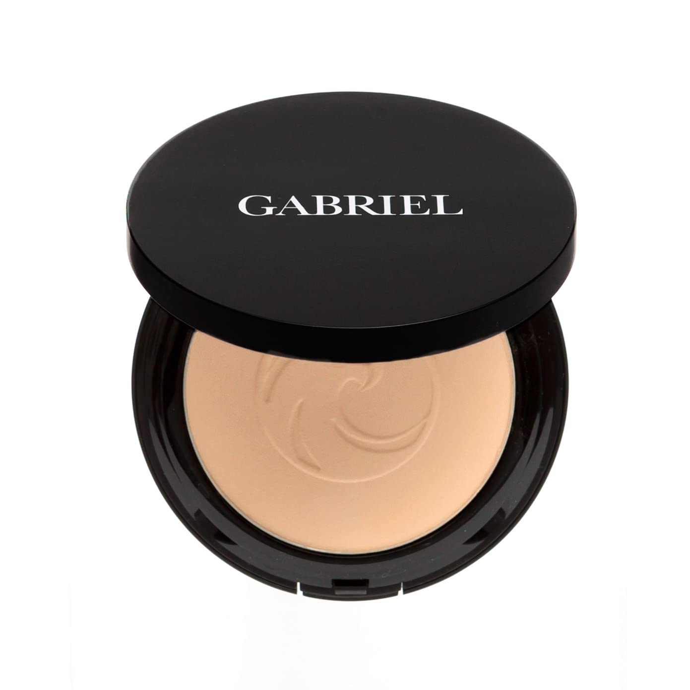 Gabriel Cosmetics - Cruelty-free, Vegan, Gluten-free, Non-GMO Pressed Mineral Foundation, Light Beige, 12g