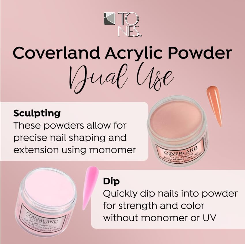 Coverland Acrylic Powder 3.5oz "Sugar Cream" - Limited Edition