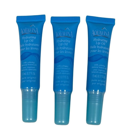 Aquafina Lip Oil - 3 Tubes - Original