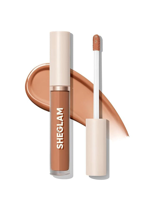 SHEGLAM 12HR Full Coverage Concealer Matte Finish Concealer Stick for Under Eye and Dark Circles - Chestnut