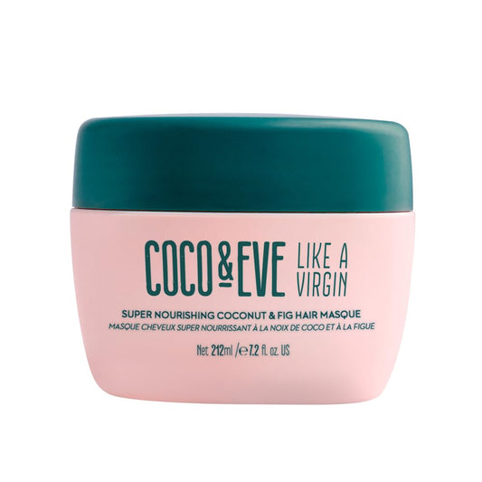 Coco & Eve Like a Virgin Hair Masque - Coconut & Fig Hair Mask for Dry Damaged hair with Shea Butter & Argan Oil for Hair Repair & Hydration | Deep Conditioning Mask Hair Treatment (212 ml)