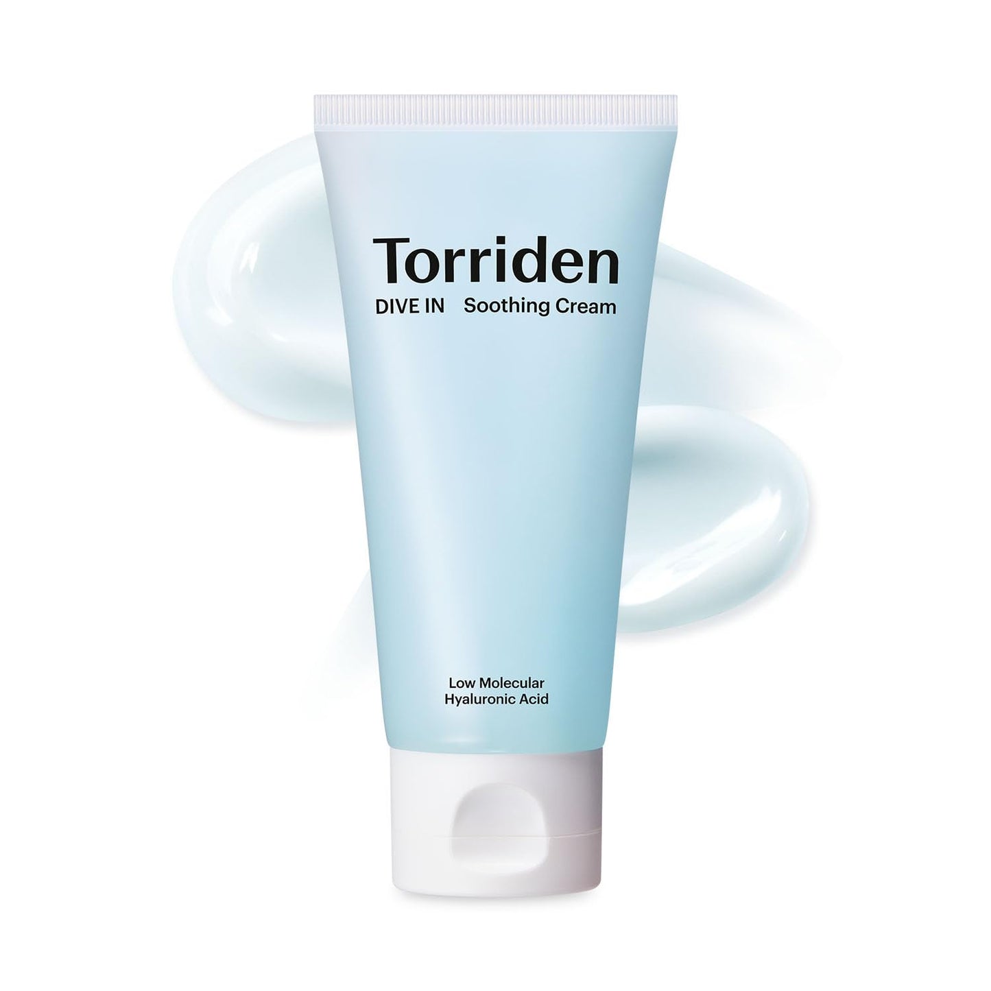 Torriden DIVE IN Hyaluronic Acid Soothing Cream Tube Type 100ml (3.38 fl. oz) | Revitalizing Facial Moisturizer for Sensitive and Dry Skin | Hyaluronic Acid, Panthenol, Allantoin