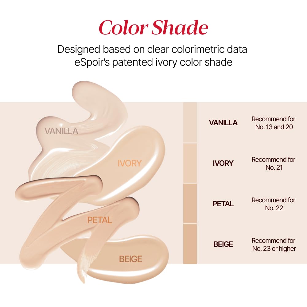 Espoir Be Velvet Fluid Foundation #22 Petal 1.05oz | Luxurious Velvet Finish | Thin, Dense Coverage Matte Foundation | Long-Lasting Hydrated Radiance Liquid Foundation | Korean makeup Foundation