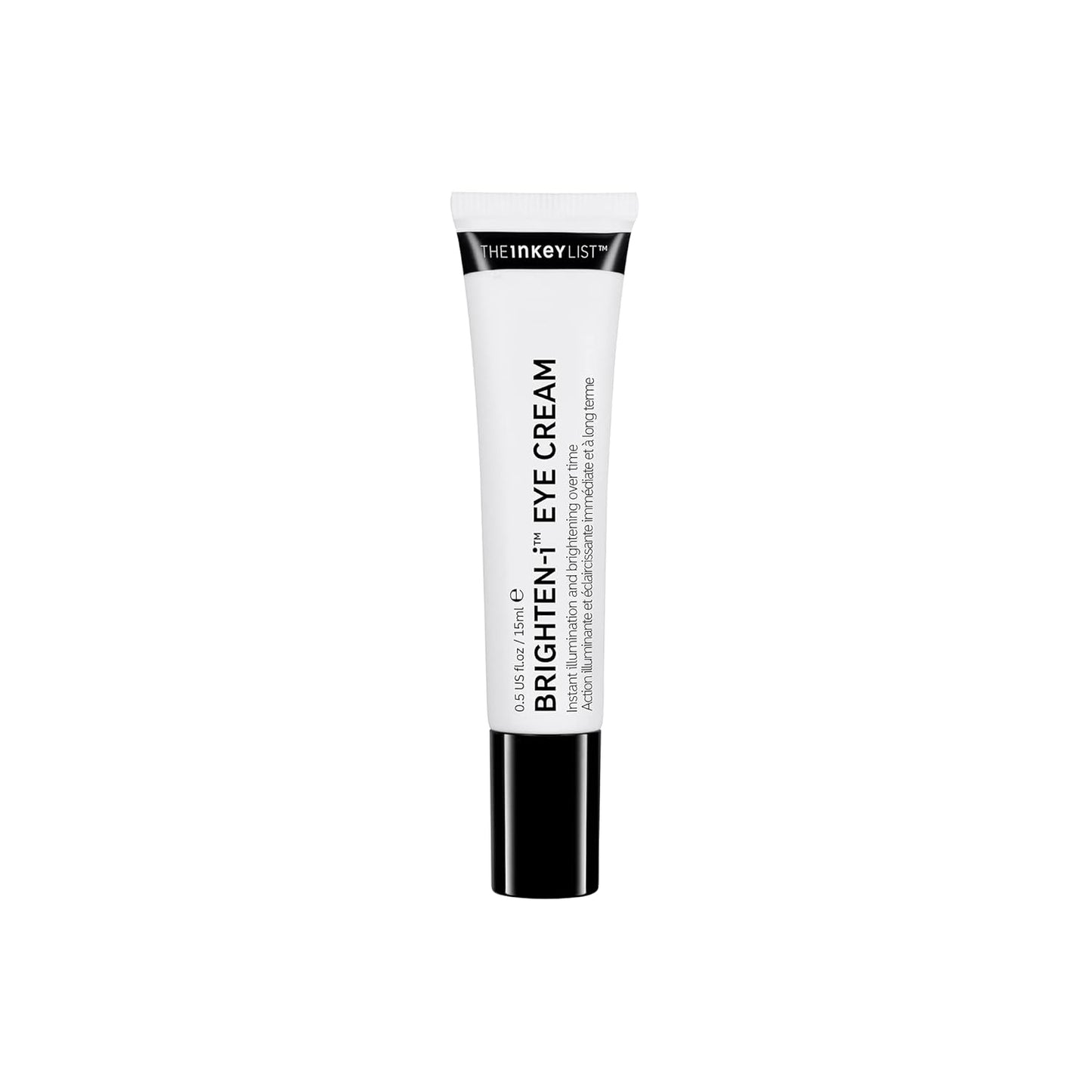 The INKEY List Brighten-I Eye Cream, Under-Eye Cream Helps Reduce Appearance of Dark Circles and Boost Skin’s Glow, Makeup Under-Eye Primer, 0.50 fl oz