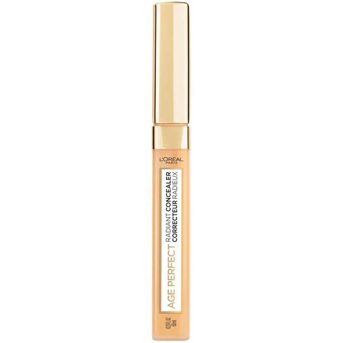 L’Oréal Paris Age Perfect Radiant Concealer with Hydrating Serum and Glycerin, Nude Beige