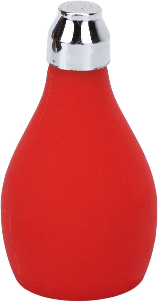 ZJchao Empty Spray Powder Bottle Hairdressing Spray Talcum Powder Prickly Heat Powder Silicone Squeeze Powder Bottle Red