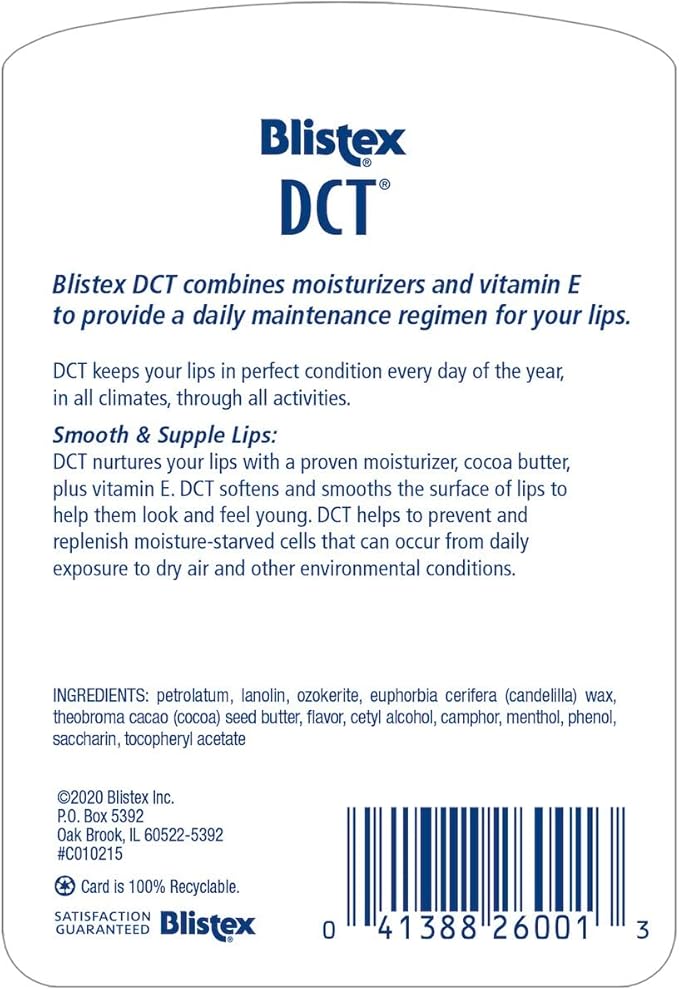 Blistex DCT, .25-Ounce Pots (Pack of 3)