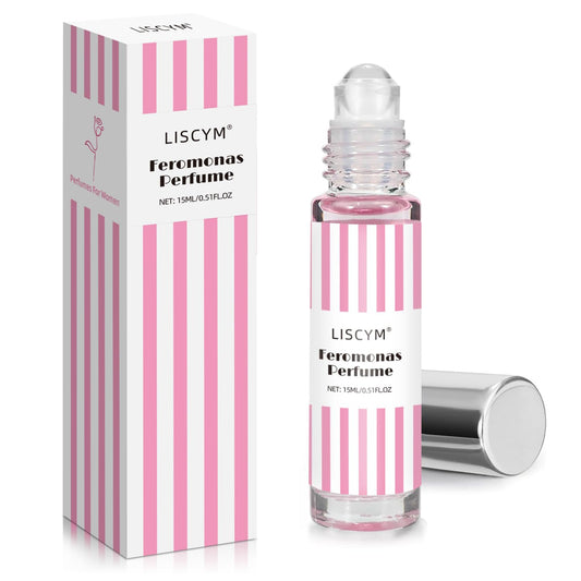 Feromonas Perfumes for Women, 15 ml Travel Size Fragrance Oil to Attract Men, Long-Lasting, Roll-On