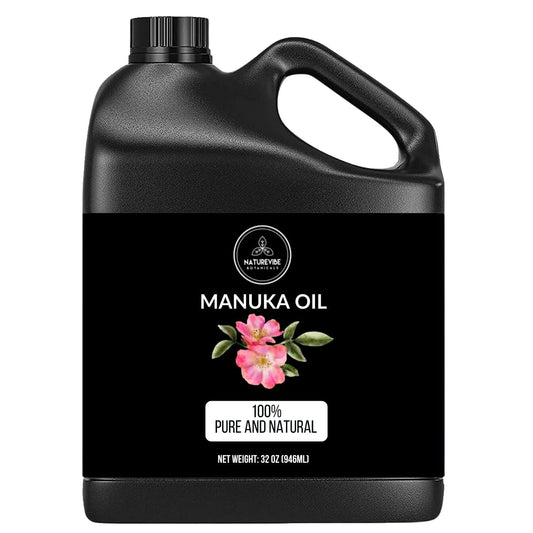 Naturevibe Botanicals Manuka Oil 32 Ounces | 100% Pure and Natural | Great for Skin Care and Hair Care