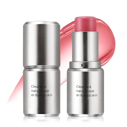 Boobeen Highlighter Makeup Stick, Cream Highlighter & Blush Stick, Face Contouring Illuminator, Natural Translucent Light Moisturizer Dewy Finish