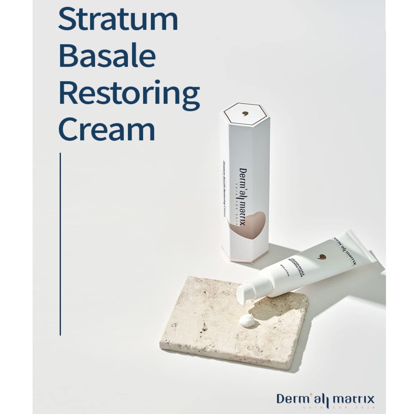 [DERM·ALL MATRIX] Stratum Basale Restoring Cream | Strengthening the skin barrier | a genuine moisturizing care | quick, gentle, and deep moisturizing (1.69 fl.oz)