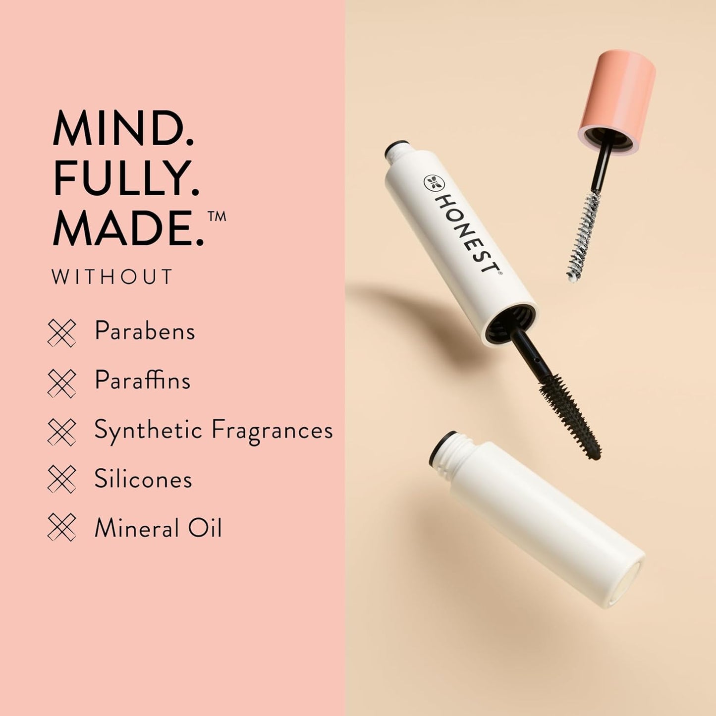 Honest Beauty 2-in-1 Extreme Length Mascara + Lash Primer 3-Pack | EWG Verified + Cruelty Free | 0.27 fl oz each (pack of 3)