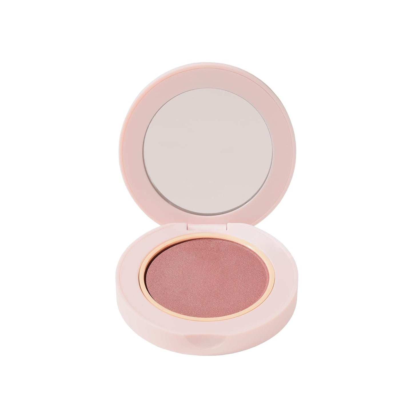 Wander Beauty Hydrating Powder Blush - Lightweight, Rose Blush Makeup with a Blurring, Satin Finish - Buildable Formula with Hyaluronic Acid, Squalane & Aloe Leaf Extract - Are We Bare Yet - 0.18 oz