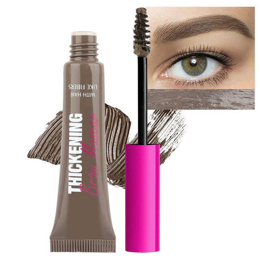 Tinted Thickening Brow Mascara,Brow Fast Sculpt,Waterproof, Transfer-proof, Brush to Fill in Eyebrows and Cover Gray Hairs - Cruelty Free - Light Medium Brown (1pc 05 Cool Ash Brown)