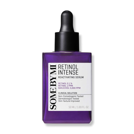 SOME BY MI Retinol Intense Reactivating Serum – 1.69oz, 50ml – Korean Bakuchiol Retinol Serum for Face Firming – Improves Signs of Aging, Minimizes Pore Size & Refines Skin Texture – Korean Skin Care