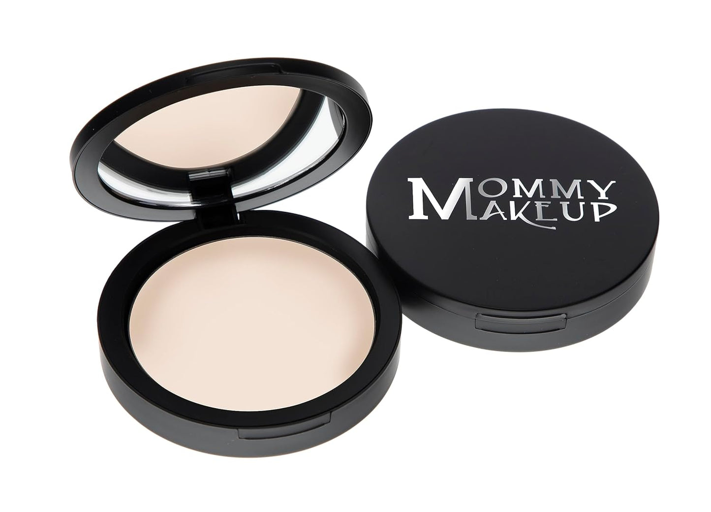 Mineral Dual Powder in Lullaby (Light) | 4-in-1 Pressed Mineral Foundation with SPF 15 for Flawless Glow & Soft Looking Skin | Oil Free, Talc Free, Gluten Free | 0.45 Oz | by Mommy Makeup