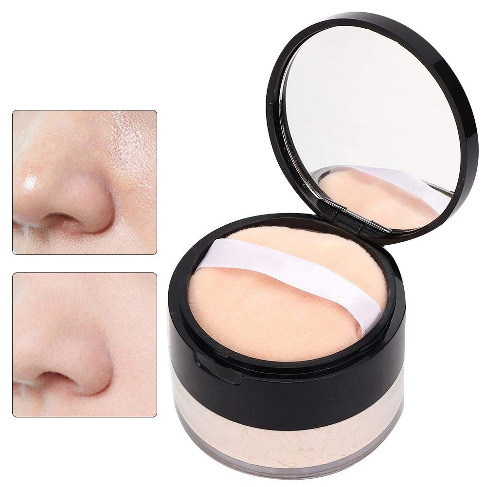 Sonew Makeup Finish Loose Powder, Oil Control ing Moisturizing Makeup Setting Powder for Face, Hair - 15g (01#)