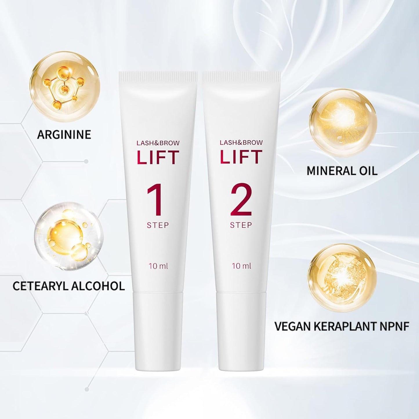 Lash Lift Kit - Eyelash Lift Lotion, DONG RHYME Brow Lamination and Lash Perm Solution for Curling Lashes to Get Supermodel Eyes, Long-Lasting and Easy to Use at Home Multipurpose Lash Perm Kit