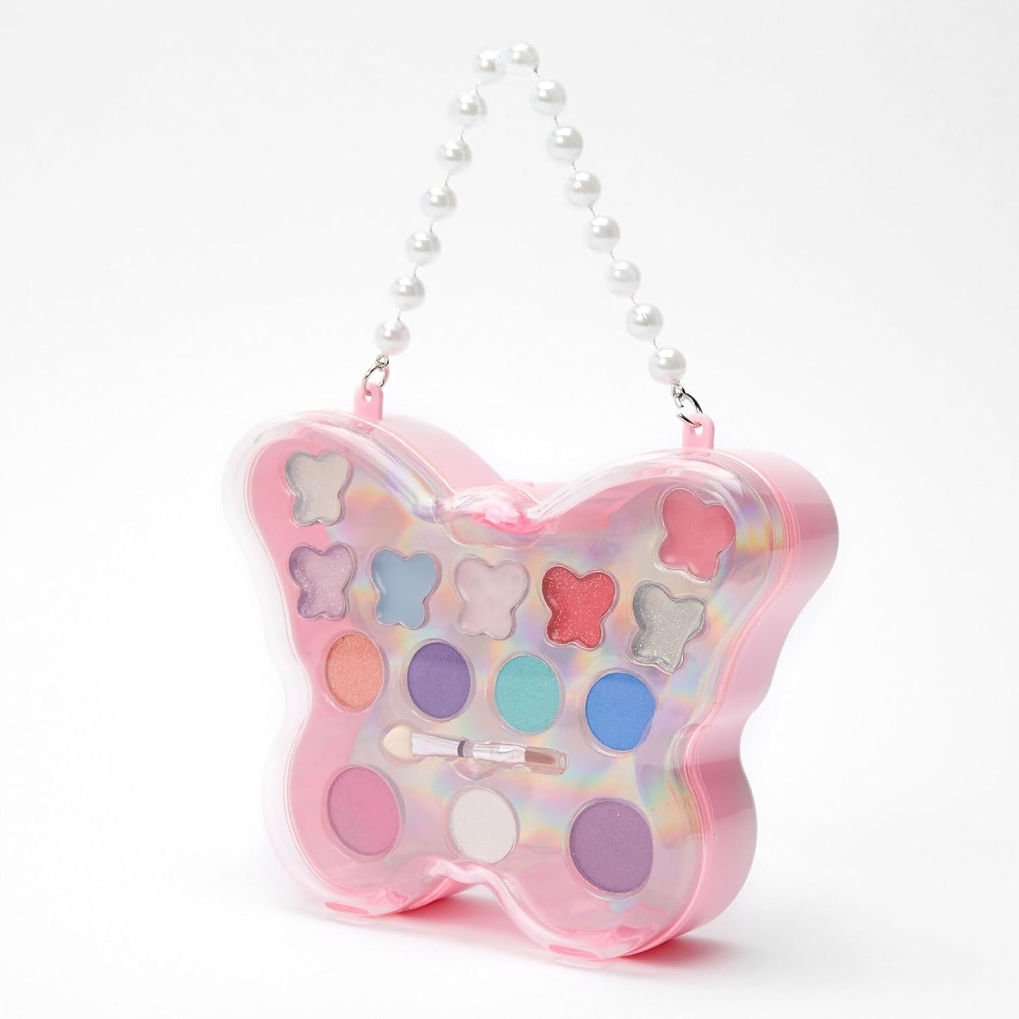 Claire's Makeup Kits –Butterfly Purse Makeup Kit - Eyeshadow and Lip Kit for Girls - Perfect for Young Girls!