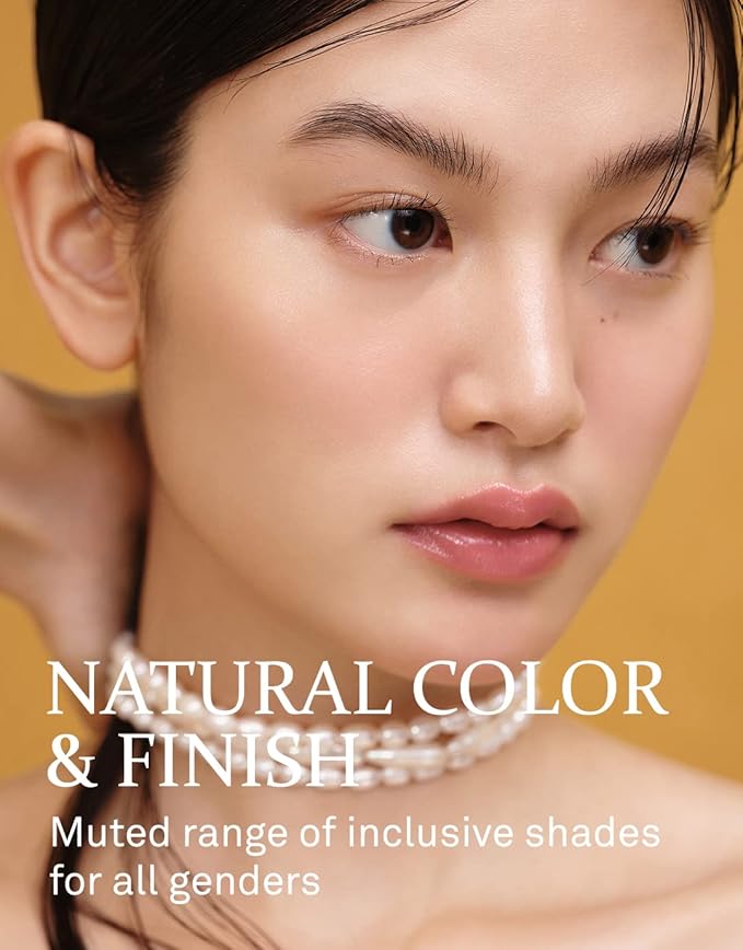 HINCE Mood Enhancer Lip Glow, Moisturizing Lip Balm with Shea Butter & Sweet Almond, Non-Sticky and Long-lasting Tinted Lip Tint with Buttery Balm Texture for Neutral Color 0.2oz. (1, IMPASSIONED, 05)