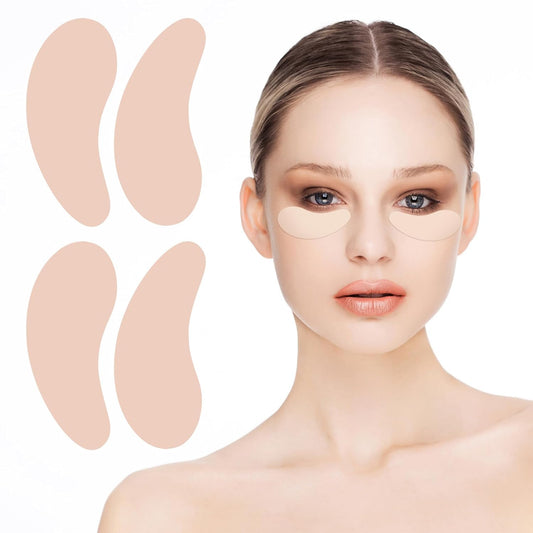 2 Pairs Silicone Reusable Eye Patches, Under Eye Mask Patches for Reduce Eye Wrinkle and Fine Lines Skin Care