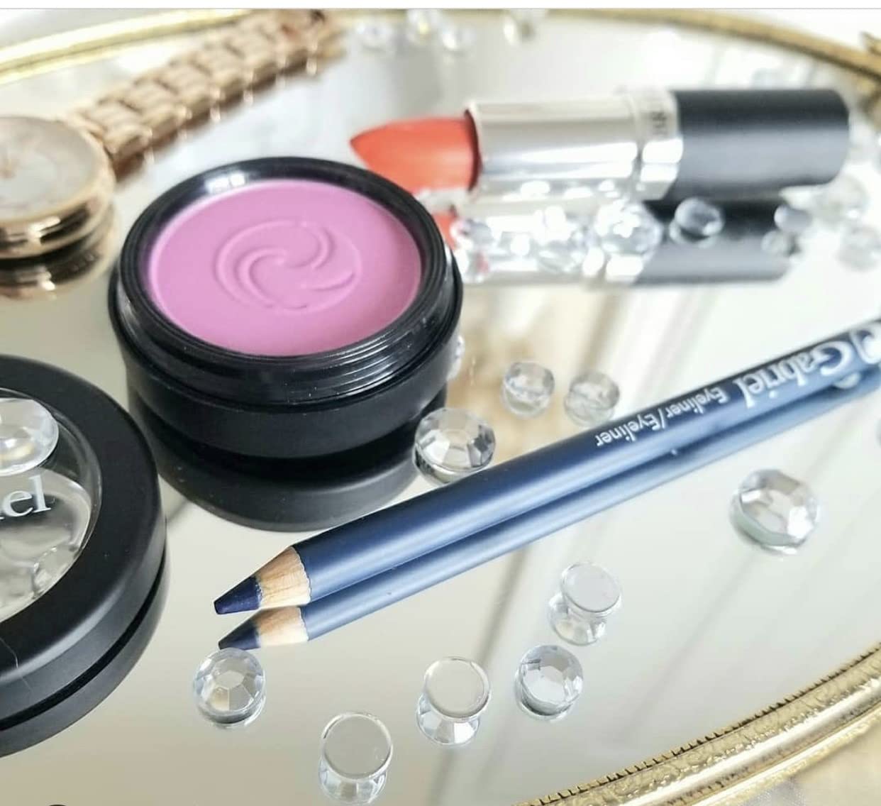 Gabriel Cosmetics Blush (Willow- Soft Pink/Cool Matte), Natural, Paraben Free, Vegan, Gluten-free, Cruelty-free, Non GMO,enhanced with Sea Fennel, Full coverage, creamy and natural finish, 0.1 oz