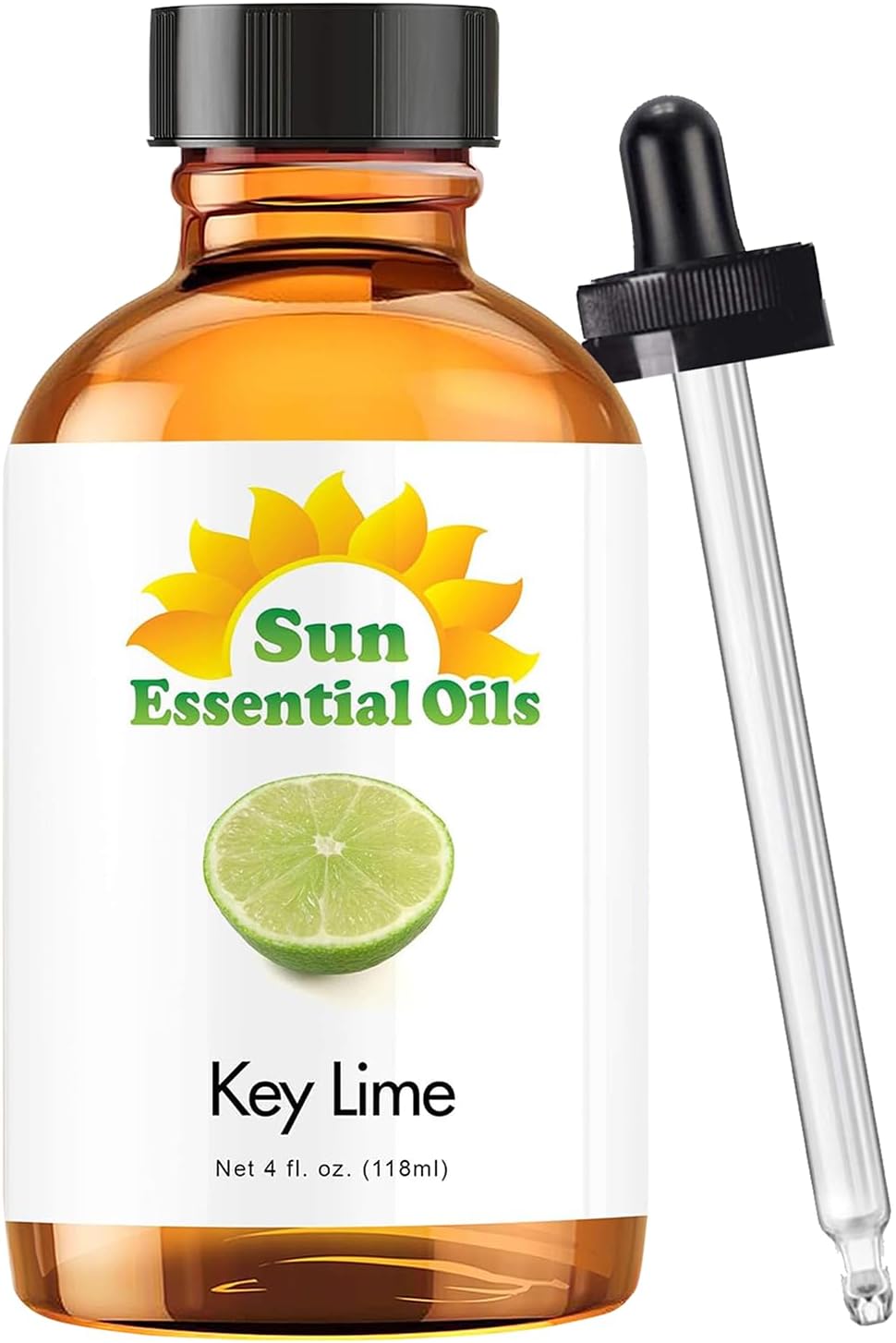 Sun Essential Oils Key Lime Essential Oil 4oz - (118ml) Aromatherapy Oil