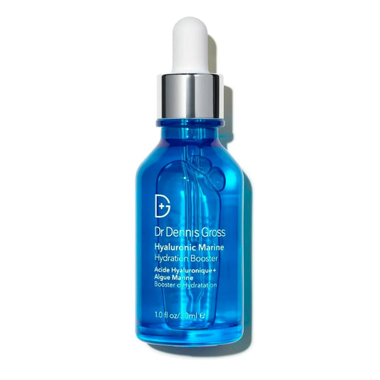 Dr Dennis Gross Hyaluronic Marine™ Hydration Booster: for Dehydrated, Rough Texture, Dry Fine Lines & Wrinkles, 1 fl oz