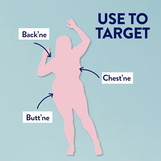 Megababe Chest-o Presto | Clarifying Body Acne Mist | Benzoyl Peroxide Free | 3.8 fl oz