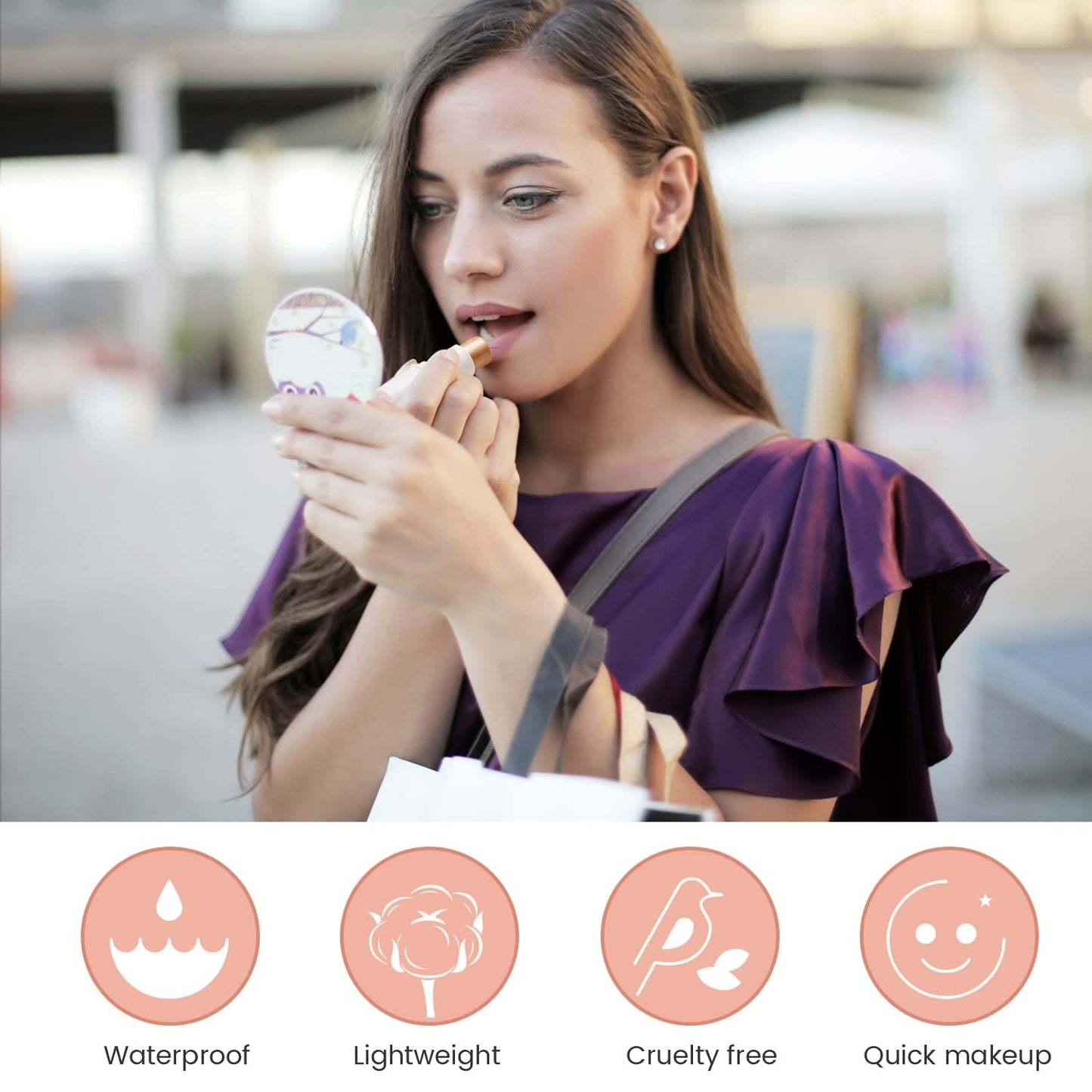 Cream Blush Stick for Cheek and Lip Tint, Multi Use as Highlighter Makeup and Blush Stick for Older Women & Mature Skin(#3 Brighten)