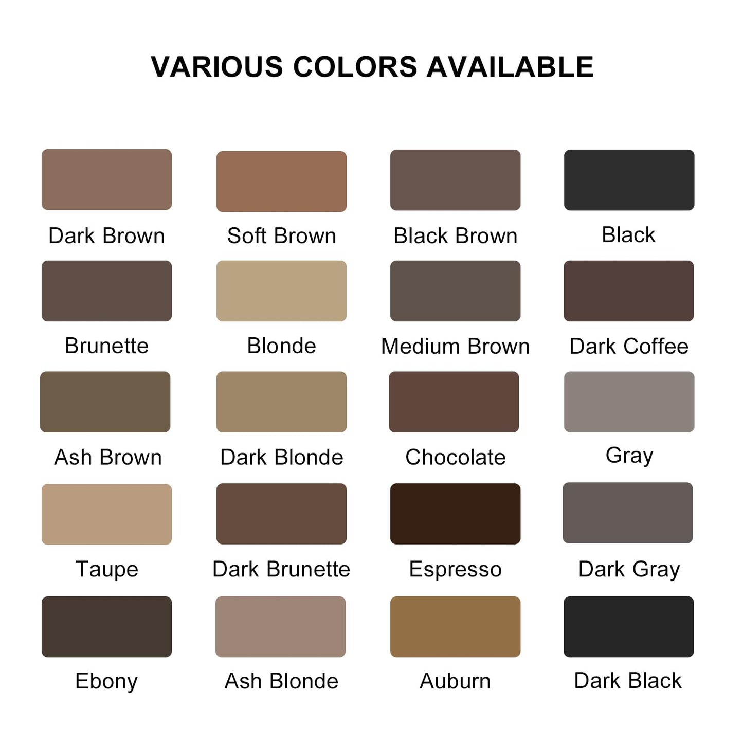 LAVONE Eyebrow Stamp Stencil Kit - Brow Stamp Trio with Waterproof Eyebrow Pencil, Pomade, 20 Stencils, Dual-ended Brush and Sponge Applicator - Ash Brown