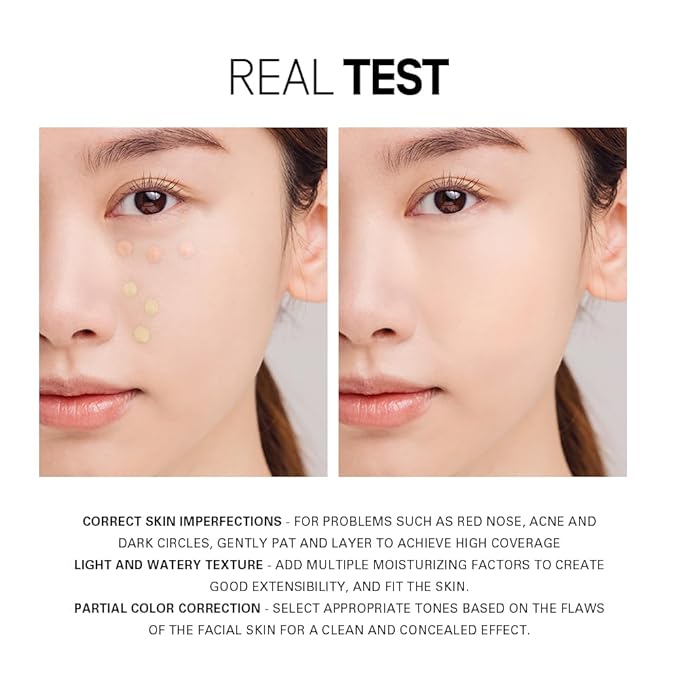 heme Full Coverage Liquid Concealer 6ml(22 Honey Peach)