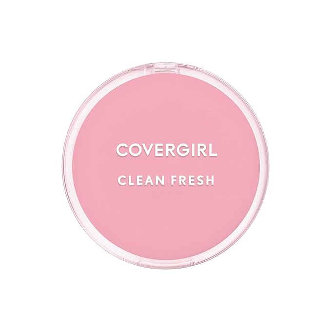COVERGIRL Clean Fresh Pressed Powder, Tan, 0.35 Oz