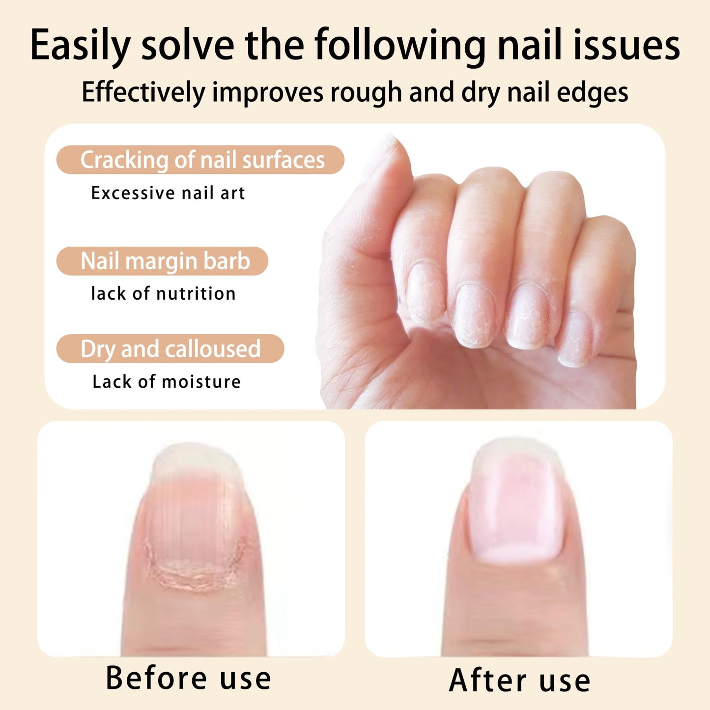 2pcs Cuticle Oil Pen Nourishing for Nails Hydrating Nail Cuticle Oil Pen and Cuticles Moisturizing Nail Care Products (Honey and Olive)