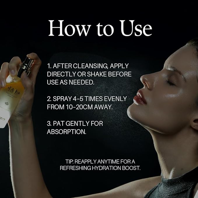 [2 Bottles] d'Alba Italian White Truffle First Spray Serum, Vegan Skin Care, Hydrating Face Moisturizer, Glow Serum for Radiant Skin, Non Comedogenic, All In One Mist (6.76 oz.)