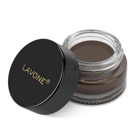 Eyebrow Pomade - Waterproof Brow Pomade for Long-lasting Results,Smudge Proof and Sweat Resistant Formula,Natural Eyebrow Makeup for All Skin Types and Tones - Medium Brown