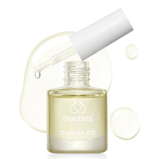 Beetles 7.5ml Cuticle Oil Nail Oil Cuticle Care for Nail, Damaged Cuticles, Stronger Nails Spa and Hand Manicure Essentials for Repaired Thin Nails DIY Home for Women