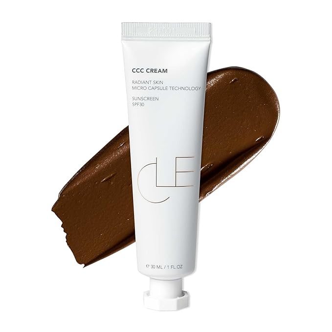 CLE Cosmetics CCC Cream (Neutral Deep 503 / SPF 30) - Color Correcting With Sunscreen - Lightweight, Hydrating Foundation - BB & CC Hybrid - Light to Medium Coverage - 1 fl oz