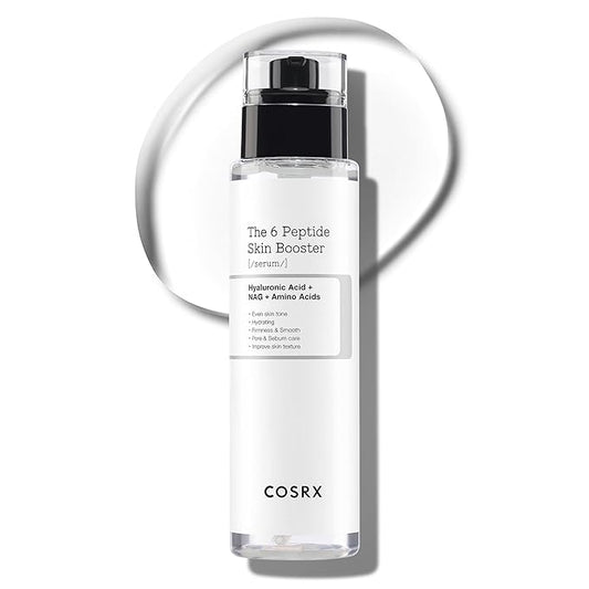 COSRX 6X Peptide Collagen Booster Toner Serum 150mL/5.07 Fl.Oz, Skin Renewal Boosting Facial Essence, Niacinamide & Hyaluronic Acid for All Skin Types, Korean Skincare, Paraben Free