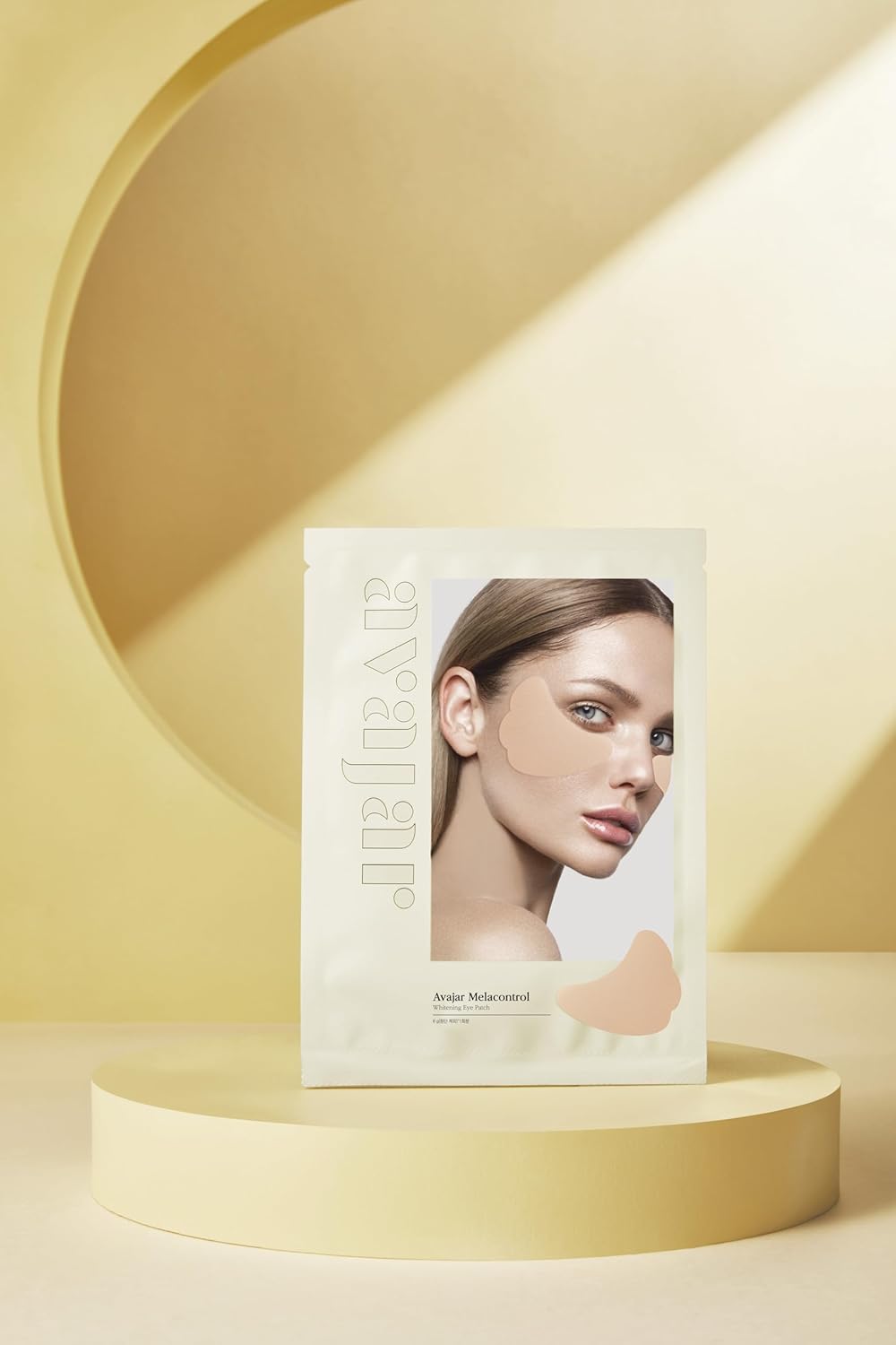 Avajar Melacontrol Eye Patch - Korean Skin Care I Under Eye Mask for UV Protection & Dull Skin I with Niacinamide & Centella I Golf Accessories & Travel Essentials & Hiking Essentials (10Pcs)