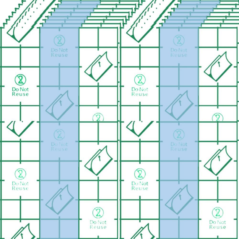 150 Pieces Makeup Hand Palette, Disposable Cosmetics Mixing Palette Foundation Mixing Tray Adhesive Waterproof Transparent Palettes for Makeup Art (2.36 X 2.36 Inch)