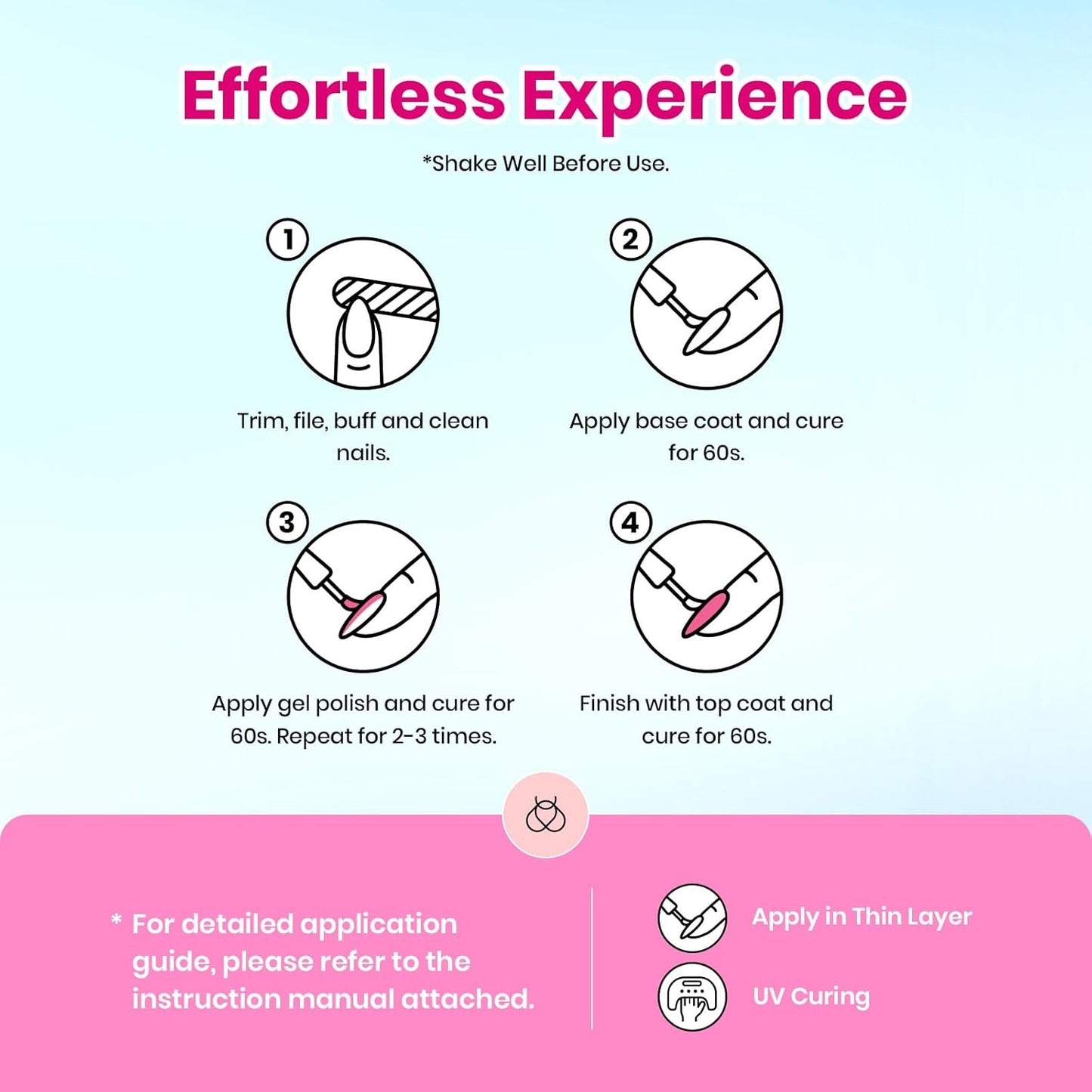 beetles Gel Polish Doodle Dreams - Gel Nail Polish Set Orange Red Purple Nude White Black Blue 25 Colors with Base Glossy Matte Top Coat UV LED Soak Of Gifts for Women Girls