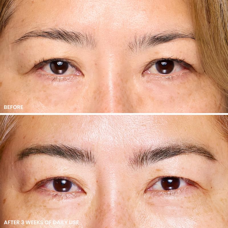 OFIR Brow Tonic Serum Browliner | Cruelty-Free Hybrid Makeup & Skincare | Smudge-Proof Matte Finish with Hyaluronic Acid & Plant Extracts | Strengthening Brow Serum | Cacao - Dark Brown, 0.057 Oz