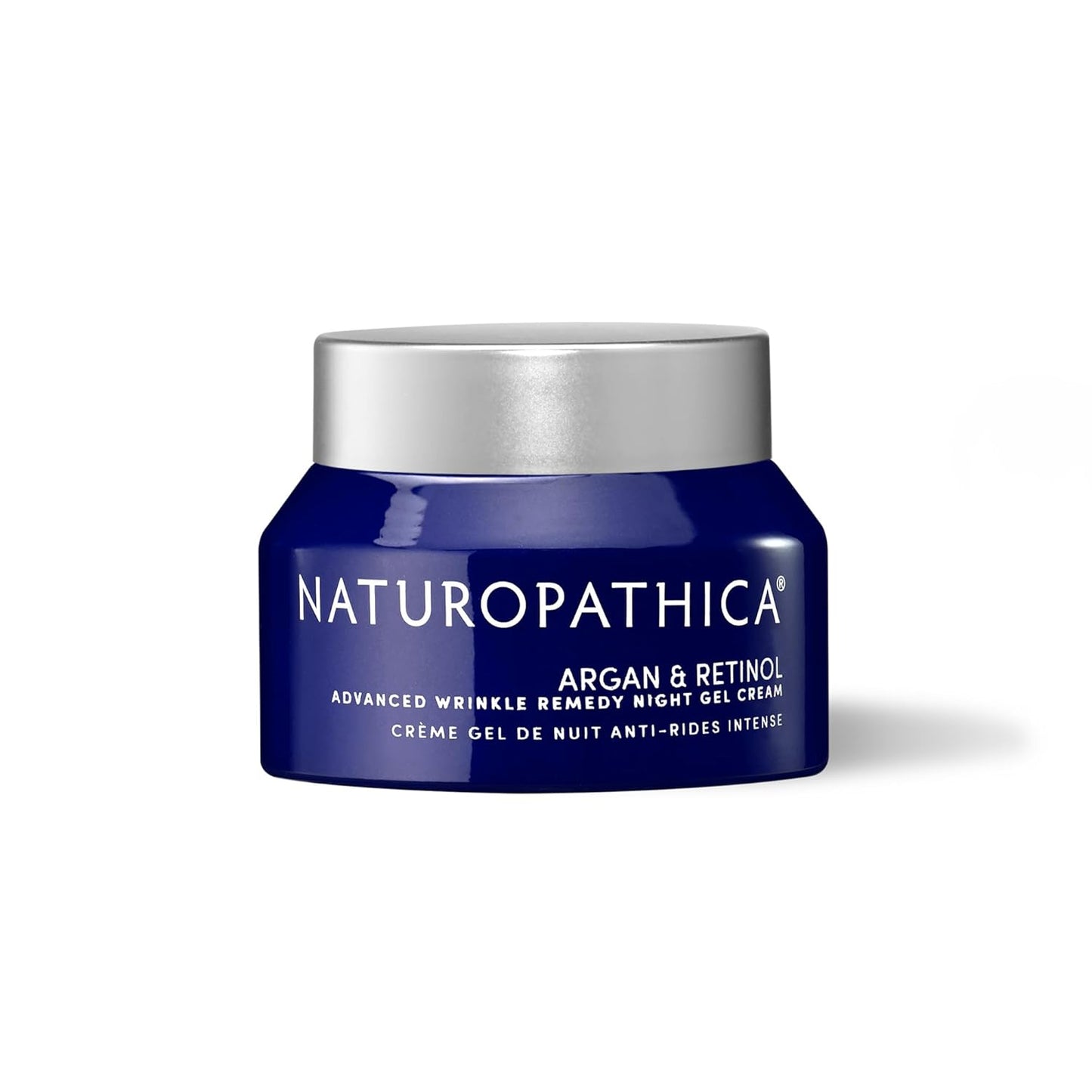 Naturopathica Argan & Retinol Wrinkle Remedy Night Gel Cream, Overnight Retinol Moisturizer to Help Improve Fine Lines and Wrinkles, Face Moisturizer for Men and Women, 1.69 fl oz