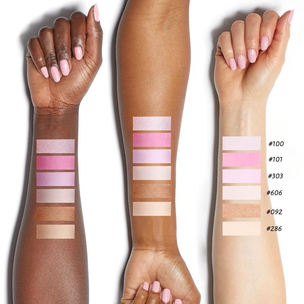 Monochrome Matte Eye Shadow Palette,Light Pink Neutral Nude Matte Pressed Powder Single Eyeshadow,Natural Long Lasting Naturing-Looking Eyeshadow,Talc,Paraben Vegan & Cruelty Free